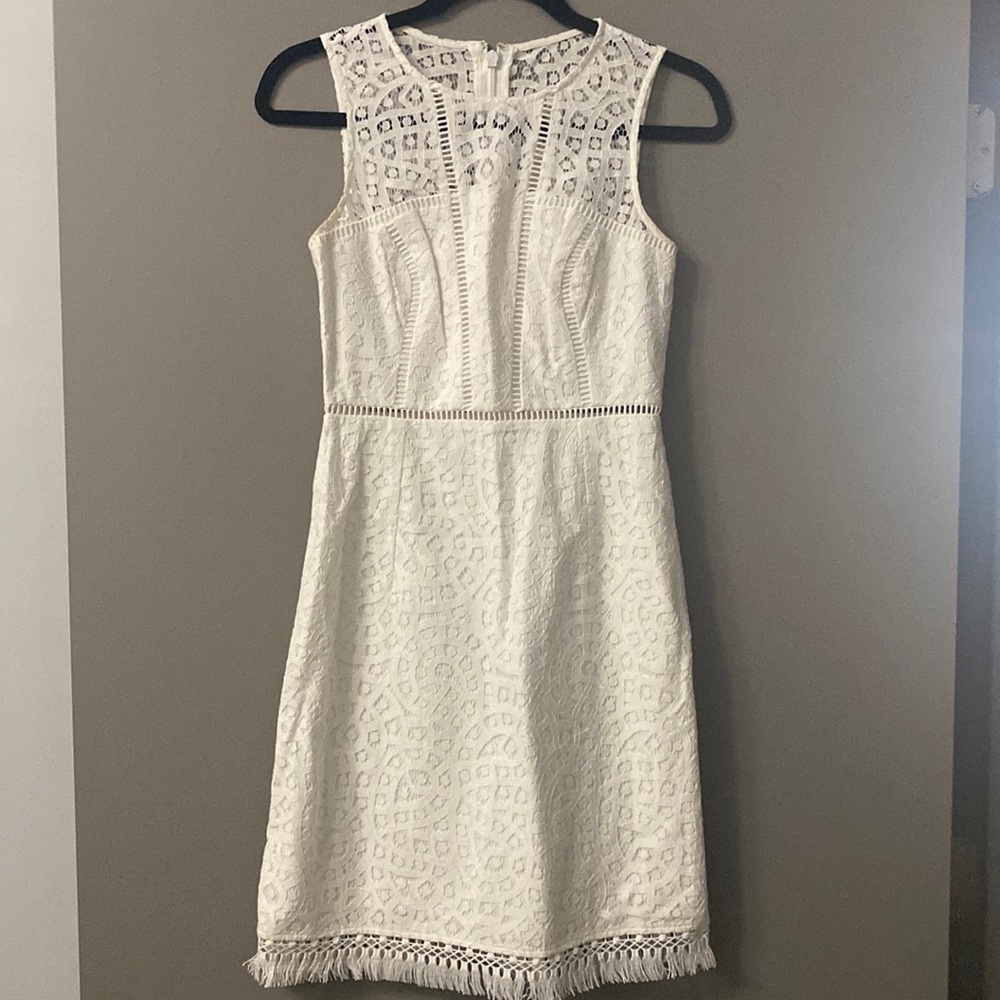 Lilly Pulitzer White Lace Dress